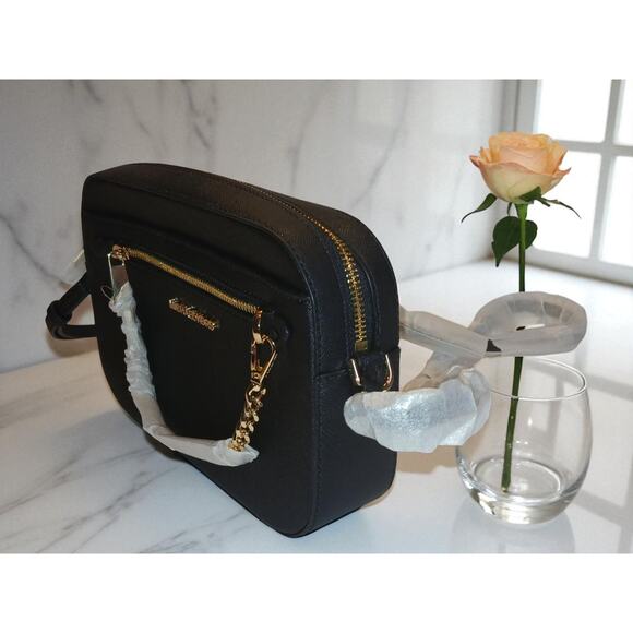 Michael Kors Jet Set Large Saffiano Leather Crossbody Bag - NWT - Picture 6 of 13